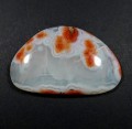Agat marokański. Okaz. Wielkość kamienia 5,7 cm x 3,6 cm.