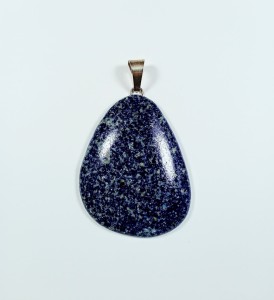 Wisiorek z  lapis lazuli 51 mm x 39 mm 