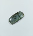 Labradoryt 
Kamień ręcznie formowany i oszlifowany 
Rozmiar kamienia 18 mm x 34 mm