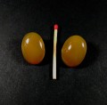 Klipsy z agatu owalne 18mm x 24mm
