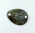 Labradoryt +
Kamień ręcznie formowany i oszlifowany +
Rozmiar kamienia 4,3 cm x 3,2 cm