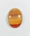 Agat brazylijski. Okaz lub kamień do biżuterii.
Wielkość kamienia 37 mm x 28 mm.