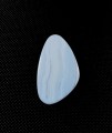 Agat błękitny. Rozmiar kamienia 42mm x 24mm