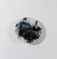 Opal mszysty (dendrytowy) kaboszon okrągły
rozmiar kamienia 33mm
