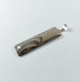 Wisiorek Krzemień pasiasty na posrebrzanej zawieszce
rozmiar kamienia 61 mm x 17 mm
