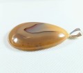 Wisiorek Agat na posrebrzanej zawieszce
Rozmiar kamienia 58mm x 41mm