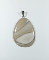 Wisiorek krzemień pasiasty na posrebrzanej zawieszce
Rozmiar kamienia 60mm x 45mm