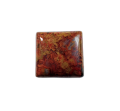 Jaspis z Maroka kaboszon 
Rozmiar kamienia 25mm x 25mm