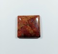 Jaspis z Maroka kaboszon 
Rozmiar kamienia 25mm x 25mm