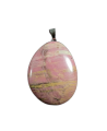 Rodonit różowy kamień na zawieszce 
Rozmiar kamienia 55 mm x 42 mm