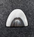 Krzemień pasiasty kaboszon 
Rozmiar kamienia 45 mm x 51 mm