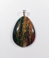 Wisiorek heliotrop na posrebrzanej zawieszce
Rozmiar kamienia 52mm x 38mm