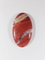 Jaspis czerwony, naturalny kamień szlifowany, owalny
rozmiar kamienia 37mm x 22mm