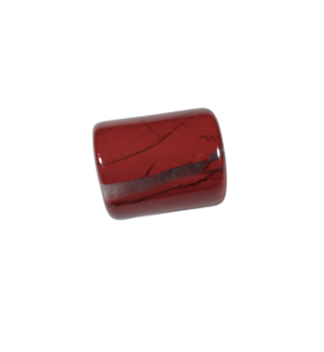 Jaspis czerwony, naturalny kamień szlifowany, koralik
Rozmiar kamienia 20mm x 15mm otwór 8mm