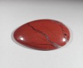 Jaspis czerwony, naturalny kamień szlifowany, 
kaboszon do oprawy.