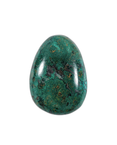 Chryzokola kamień naturalny oszlifowany kaboszon
Rozmiar kamienia 41mm x 29mmm