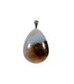 Agat marokański na posrebrzanej zawieszce
Rozmiar kamienia 45 mm x 35 mm
