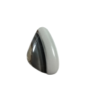 Krzemień pasiasty kaboszon   