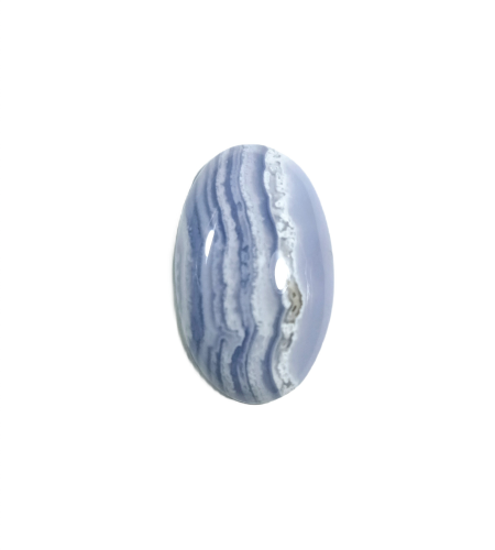 Agat błękitna korona kaboszon