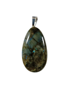 Wisiorek z labradorytu