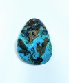 Chryzokola kamień naturalny oszlifowany, kaboszon
