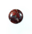 Jaspis czerwony, naturalny kamień szlifowany, okrągły kaboszon