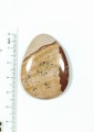 Jaspis pejzażowy kaboszon do oprawy