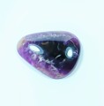 Ametyst kamień naturalny o szlifie kaboszonowym, czyli gładkim