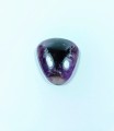 Ametyst kamień naturalny o szlifie kaboszonowym, czyli gładkim