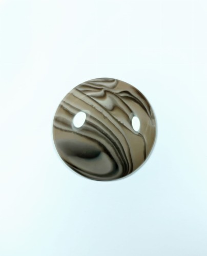 Krzemień pasiasty okrągły kamień oszlifowany