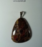 Wisiorek z jaspisu na zawieszce  