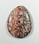 Jaspis leopard kaboszon 4,4cm x 3,2cm