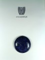 Lapis lazuli kamień do oprawy okrągły. Niebieska elegancja i piękno. Rozmiar kamienia 37mm x 37mm
