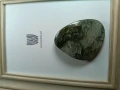 Jaspis afrykański Kambaba z poprzecznym otworkiem